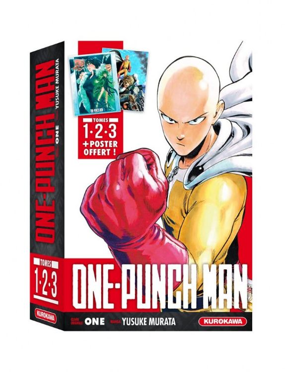 One-Punch Man Coffret Tome 01 a 03